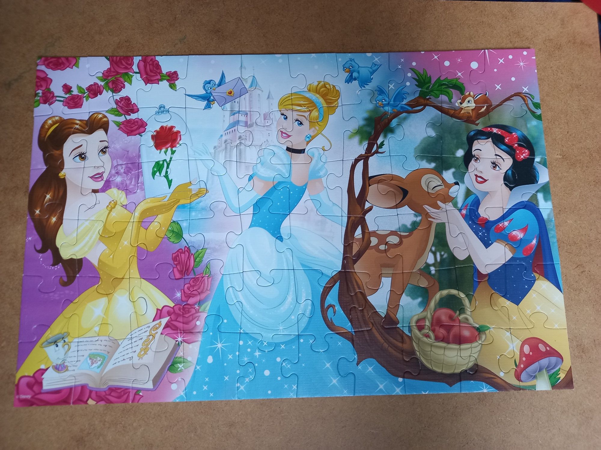 Puzzle księżniczki disney