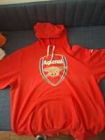 Bluza Puma Arsenal z kapturem czerwona