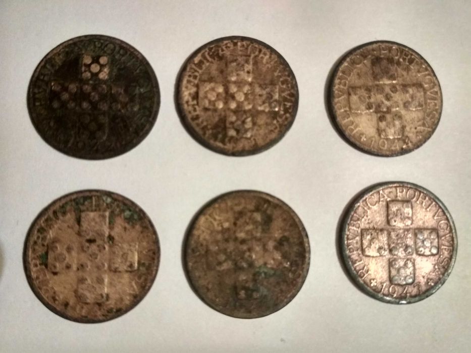 Moedas X Centavos - 1942/1943/1944/1945/1946/1947