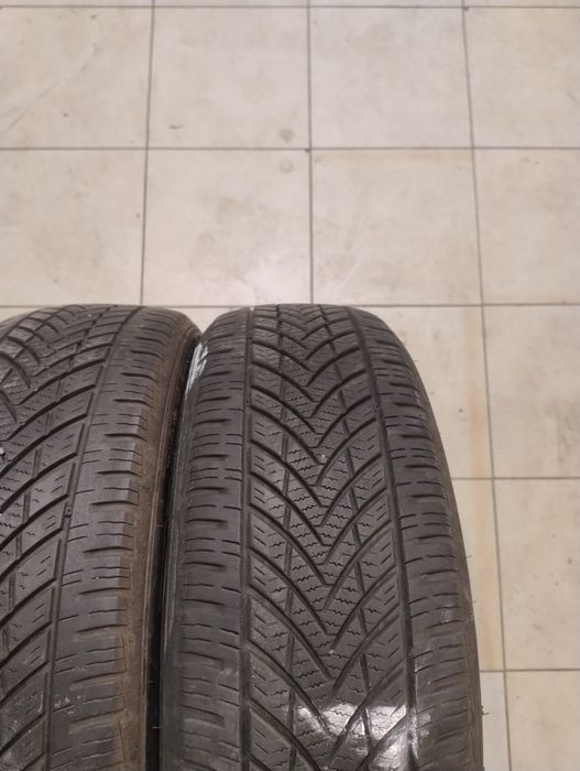 2 opony wielosezonowe Tracmax 195/65/15 para zima lato  6mm 21r