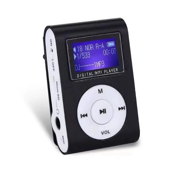 Leitor MP3 portátil  com display