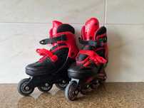 Patins em linha (inline skates), tamanho EU 31 a 35