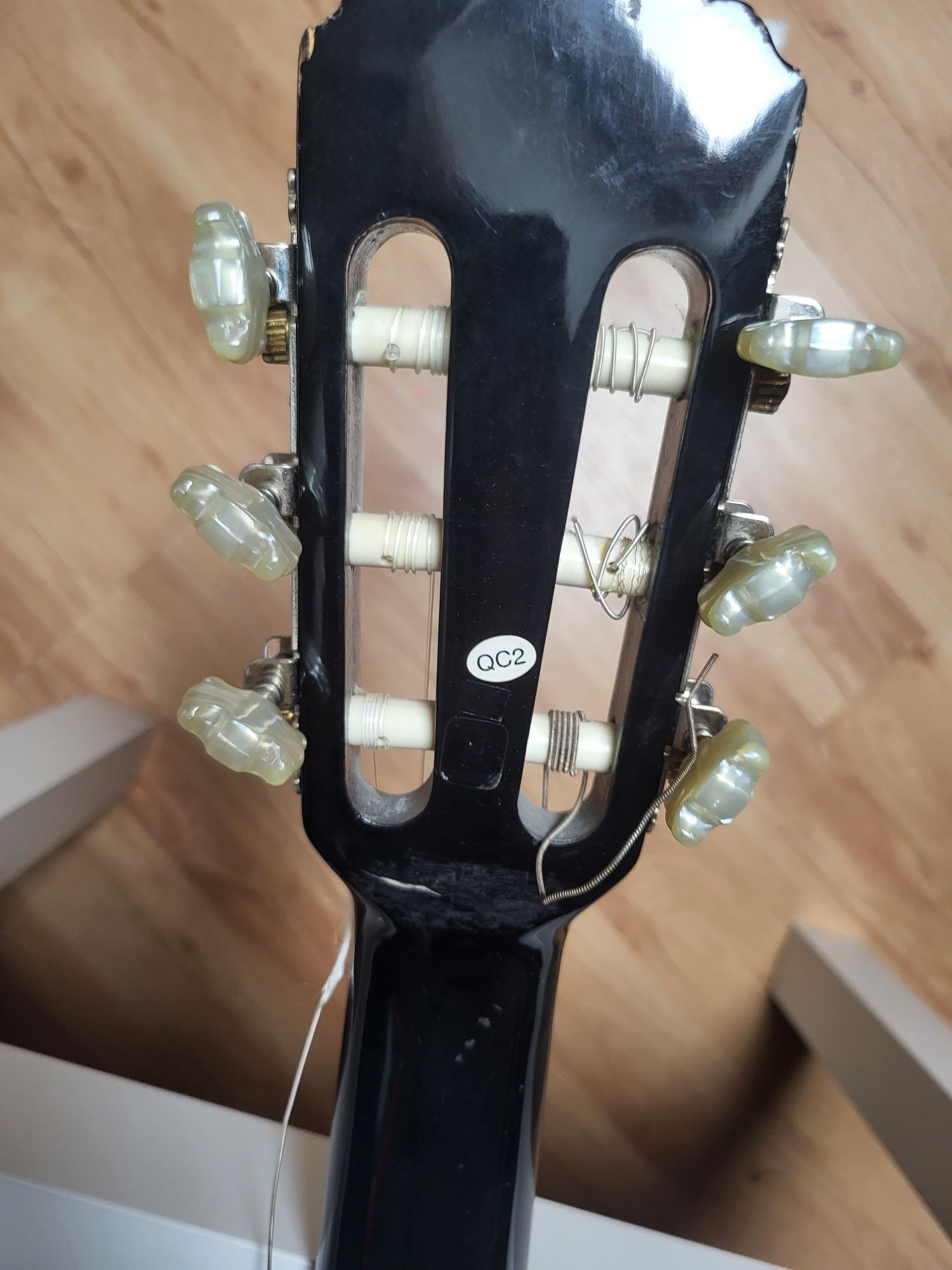 Gitara czarna 3/4