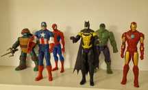Bonecos da Marvel