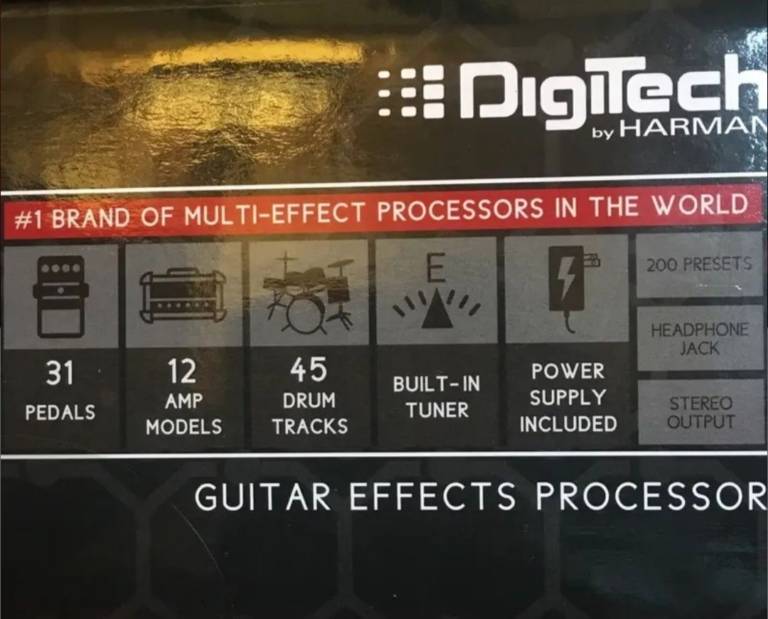 Pedal Digitech Elements para guitarra elétrica
