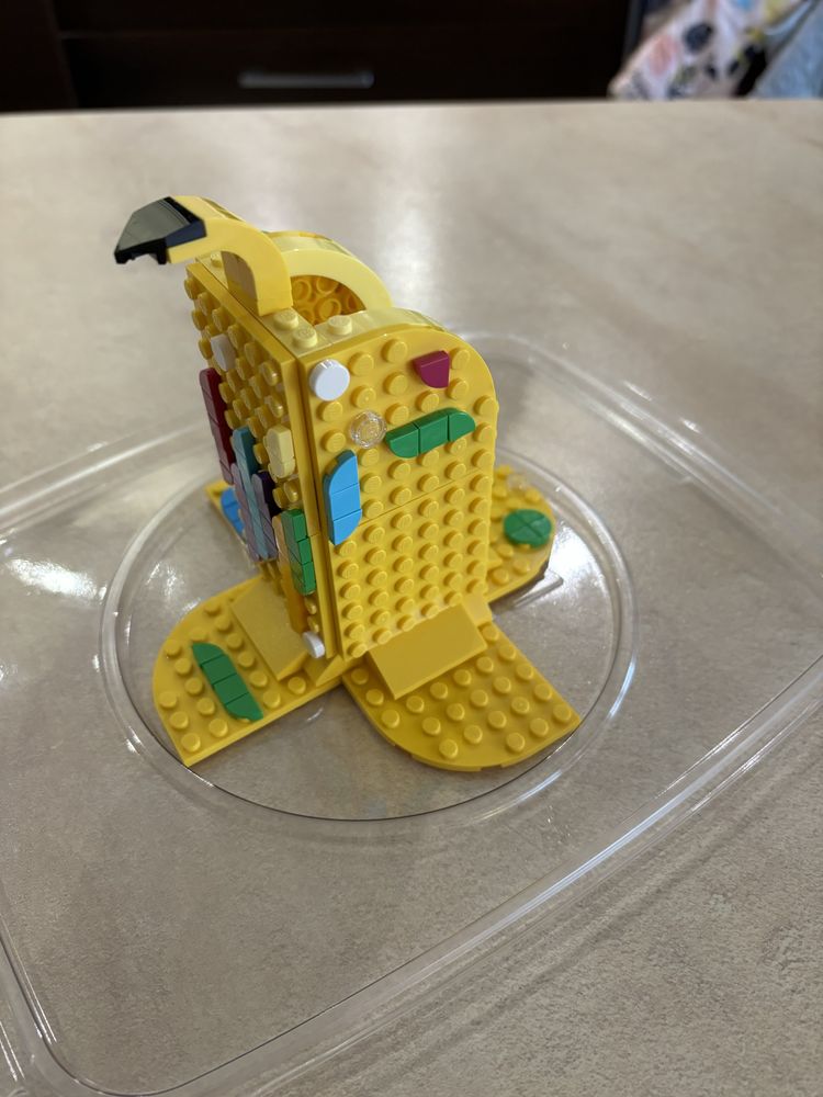 Zestaw Lego Dots Banan + breloczek kotek