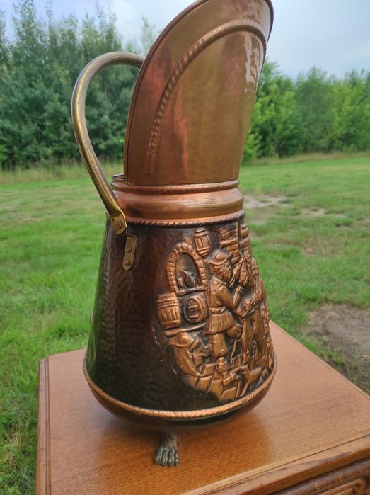 Dzban miedziany - antyk .