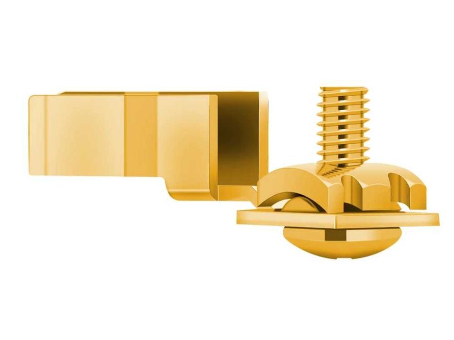 Monosaudio® - 99.998% Pure Copper - Gold Plated - AC Power Connector