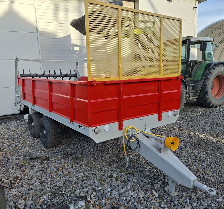 Rozrzutnik obornika 6 ton tandem