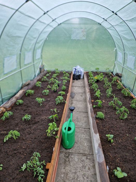 Tunel foliowy cieplarnia 6x3m