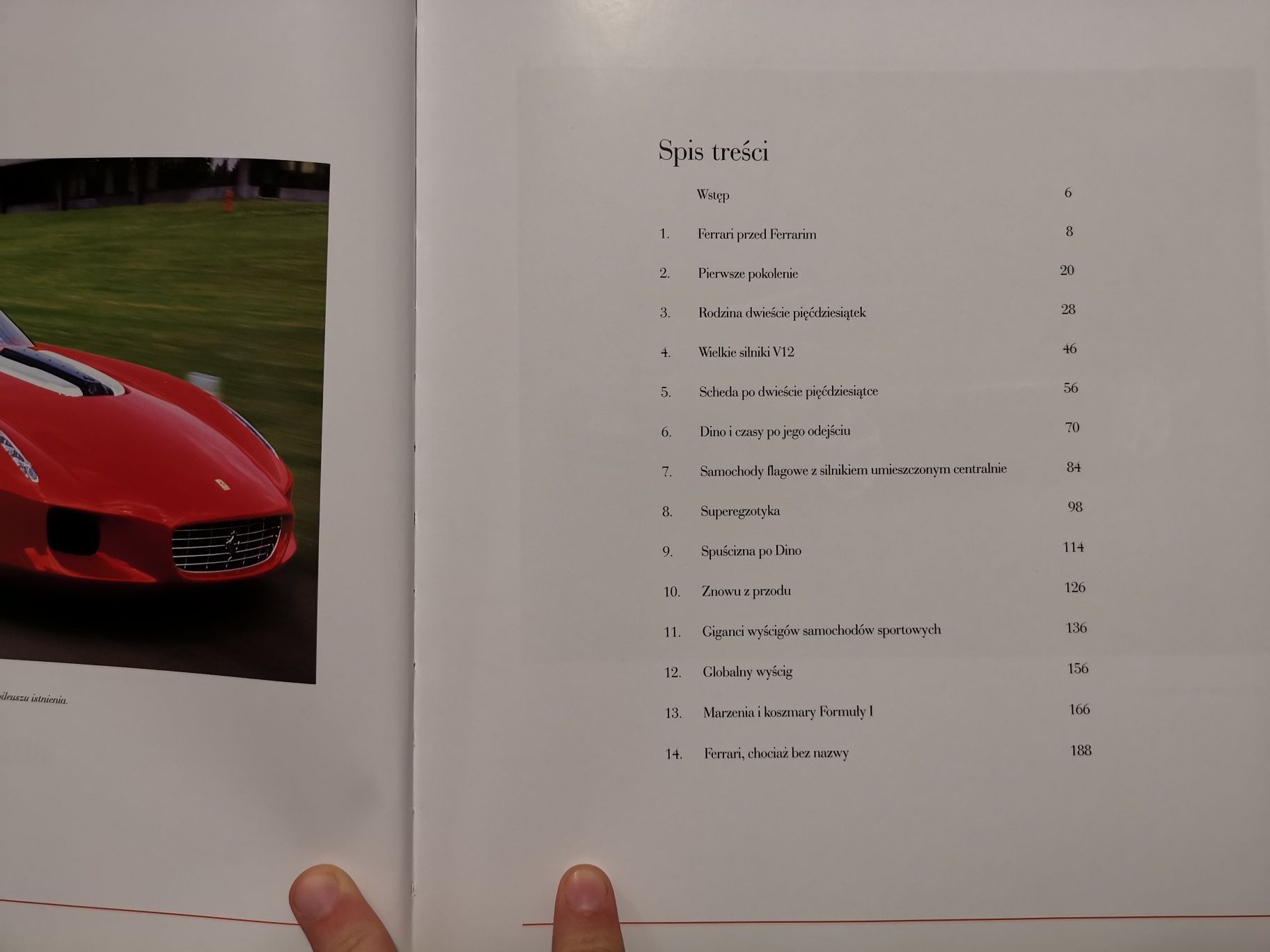 Książka Ferrari Wczoraj i dziś - dla fana motoryzacji