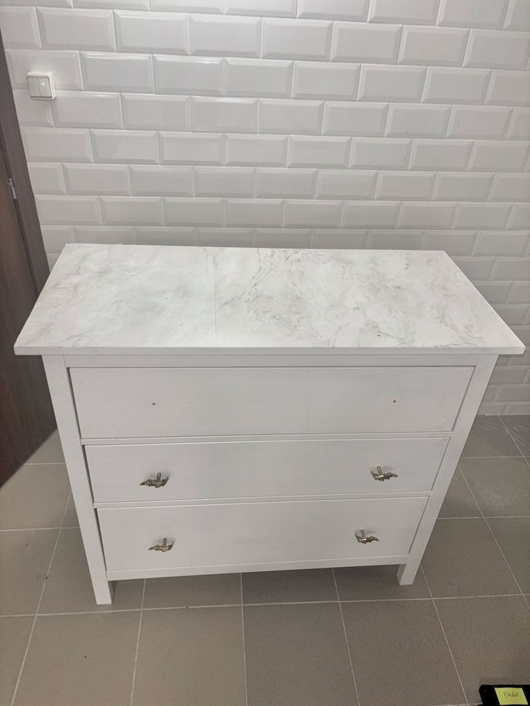 KOMODA + TOALETKA ikea (custom) zestaw lub oddzielnie