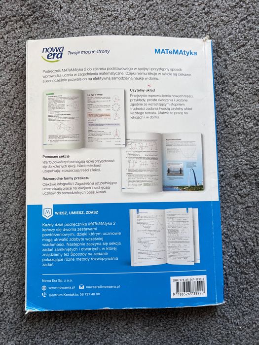 Podręcznik, książka Matematyka 2 - liceum, technikum - Nowa Era