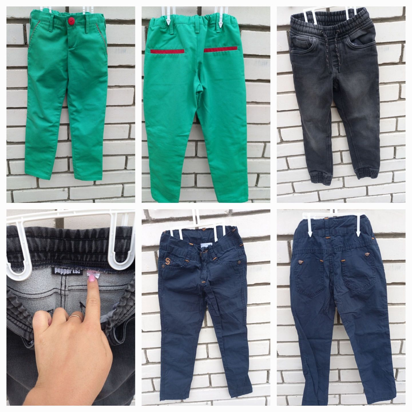 Джинси (брюки, штани, кофти, кросівки, рубашки) Одяг 116-122