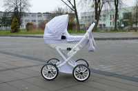 Wózek dla lalek Luxo Aurora lalkowy od Szkrab Wita Wózki Dziecięce