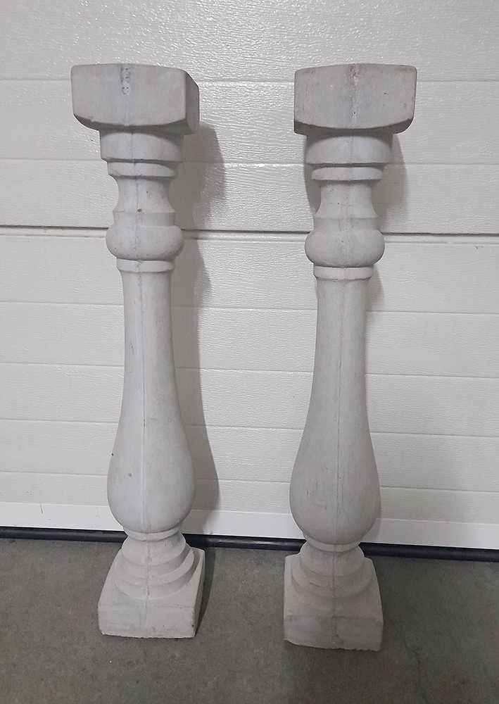 Colunas Romanas Betão Pilar Cimento Balustre