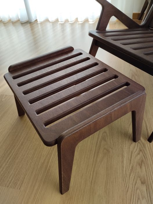 Cadeirão RETRO mid-century  NOVO