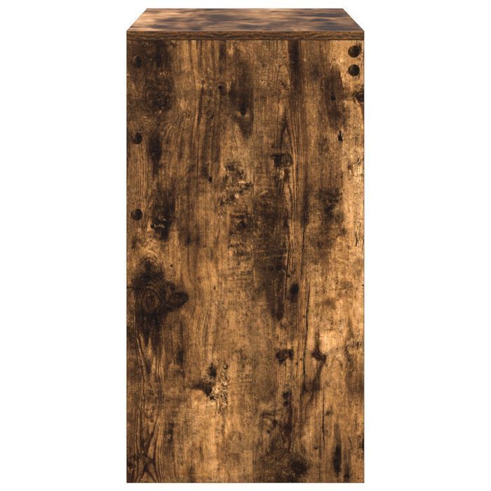 Biurko Wędzone Dąb MDF 70x40x76 cm - Nowoczesne i Funkcjonalne