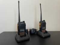 Baofeng UV-6R  Walkie Talkies com muitos acessórios