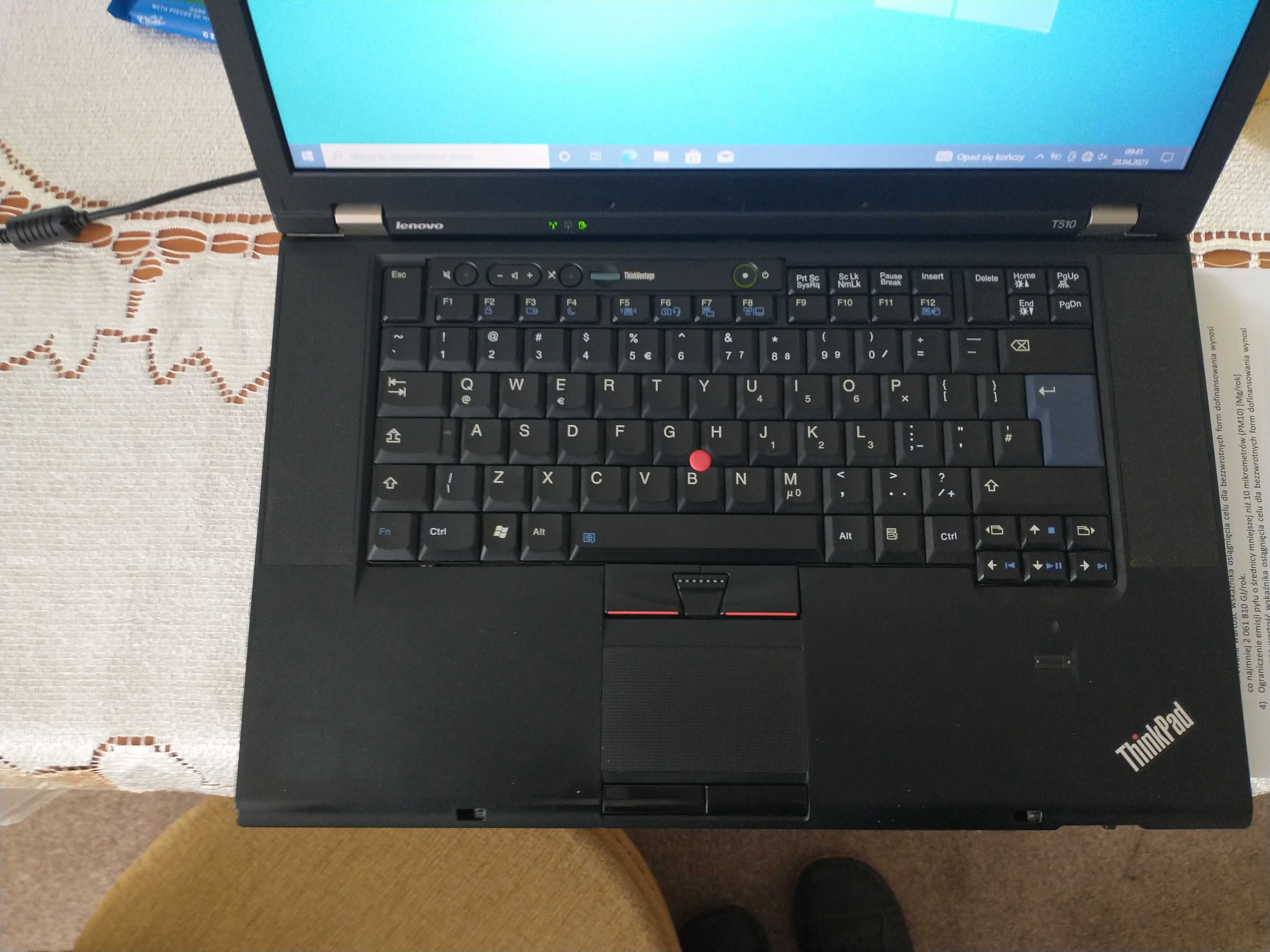 laptop lenovo thinkpad t 510 moduł wifi 5G