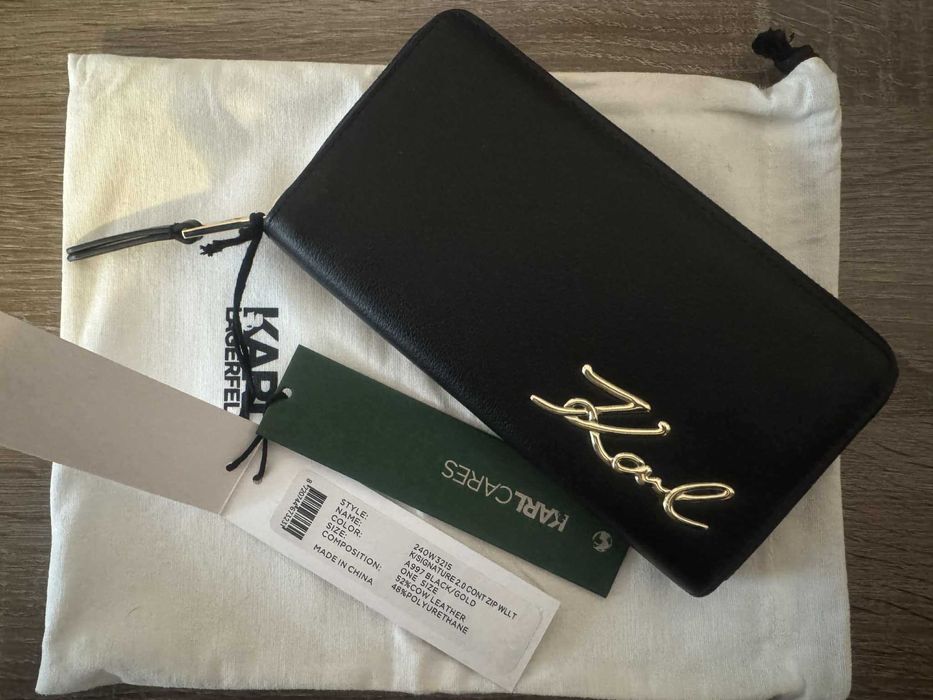 Portfel Karl Lagerfeld - skóra