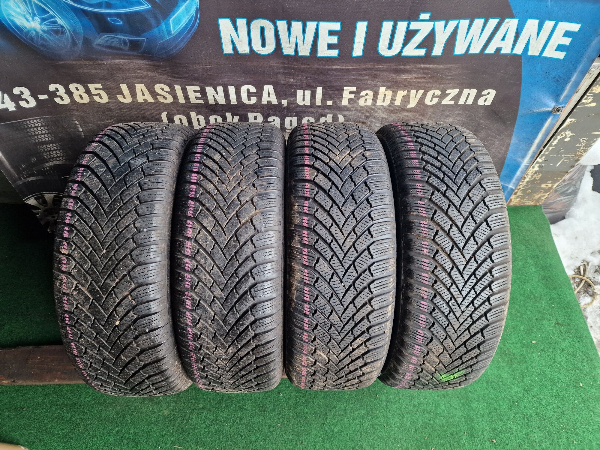 Opony zimowe 205/55/16 Continental Komplet 7.4mm