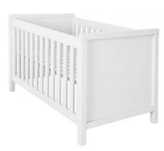 Rosnące z dzieckiem białe łóżeczko Quax Quarre 70x140 Muppetshop