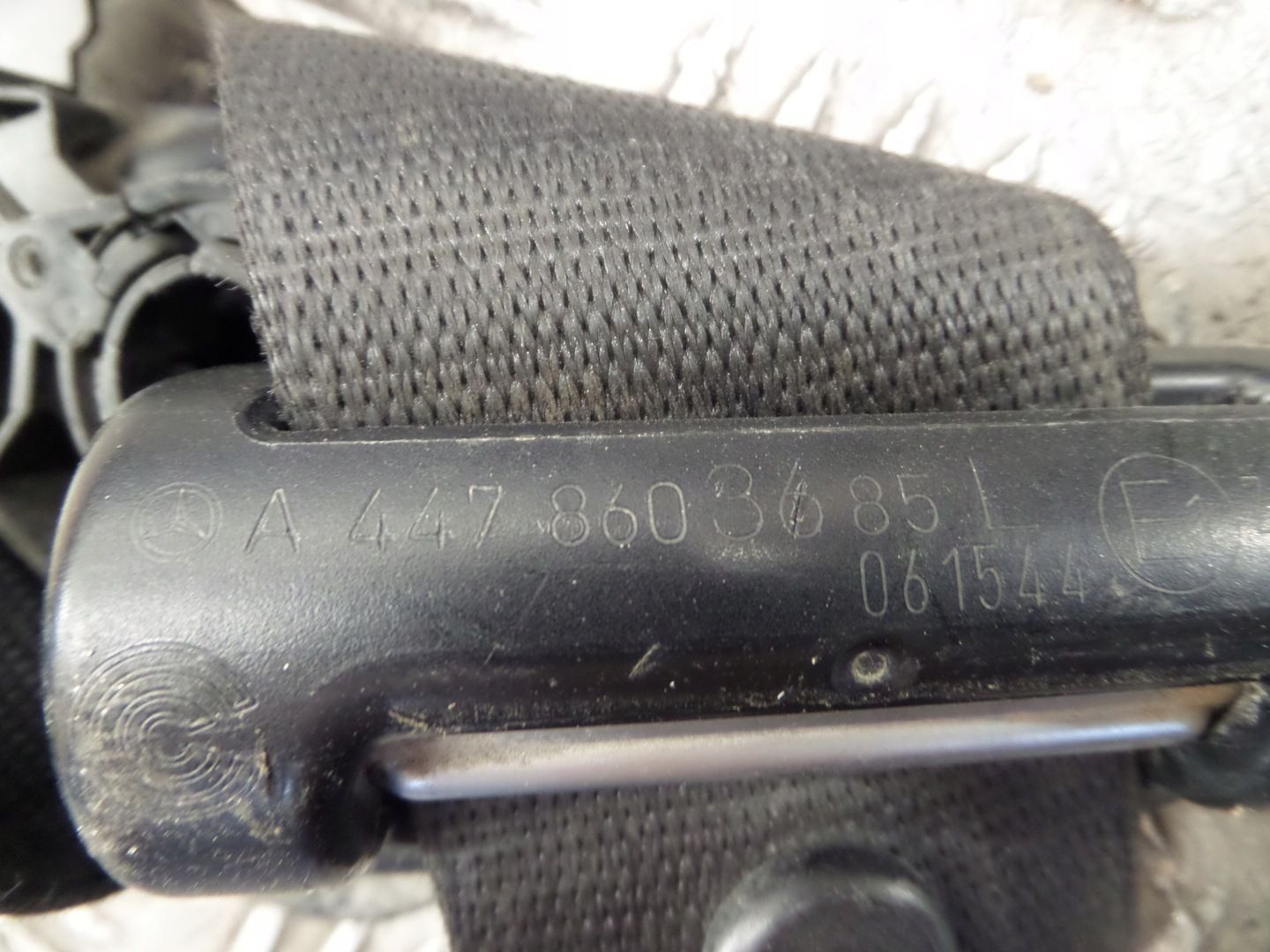 MERCEDES VITO V KLASA PAS BEZPIECZEŃSTWA LEWY A4478603685