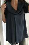 Blusa azul Sisley
