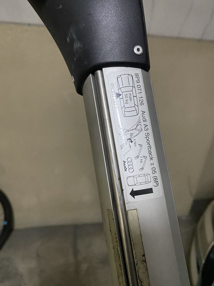 Barras tejadilho A3 8p sportback originais