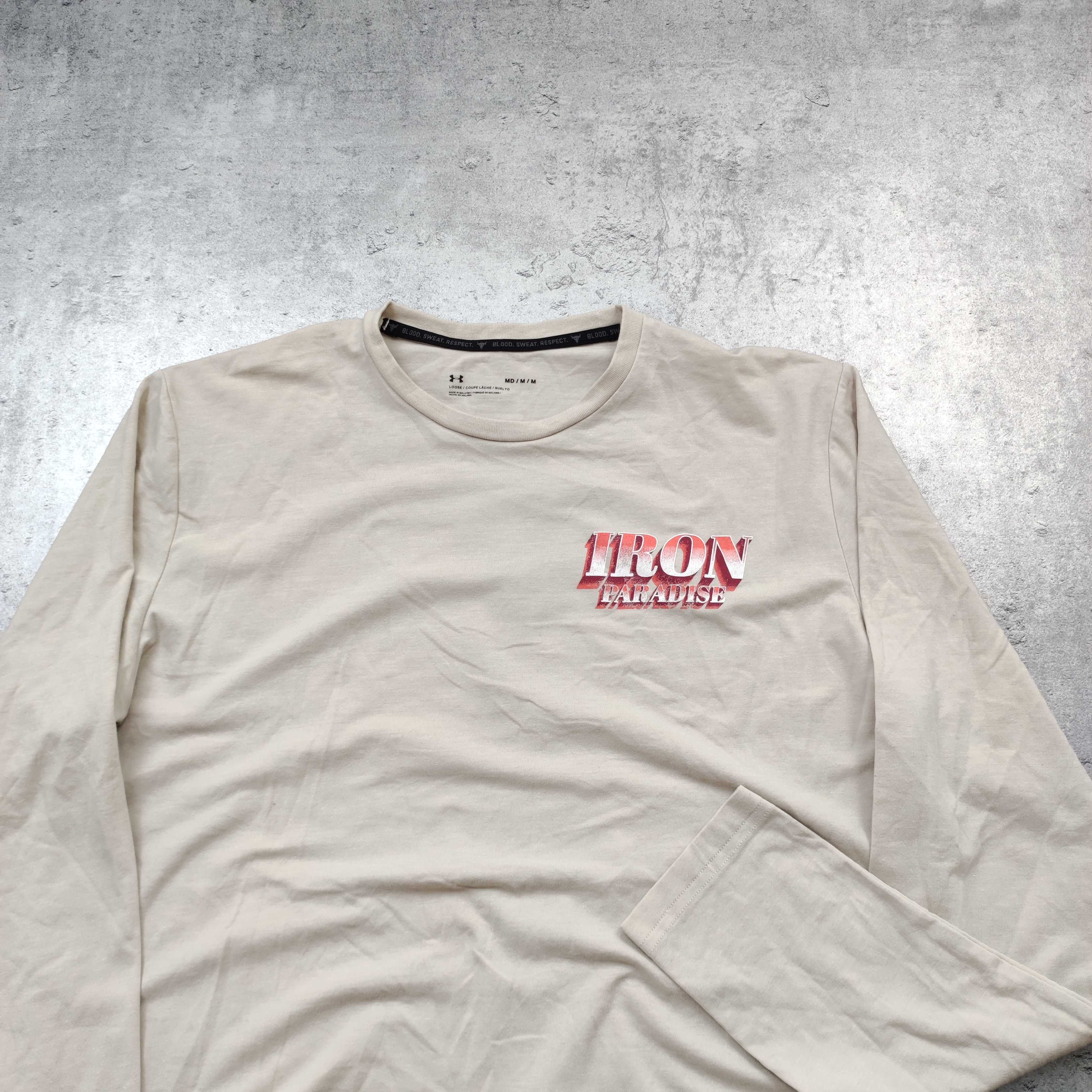 MĘSKA Koszulka PREMIUM Siłownia Limited Under Armour The ROCK IronUSA