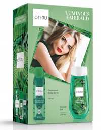 C-Thru zestaw żel pod prysznic 250ml dezodorant 150ml Luminous Emerald