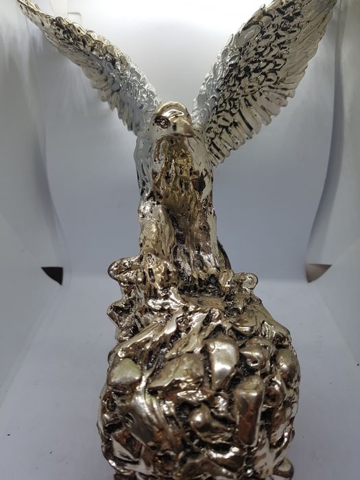 Águia Prata banho 925