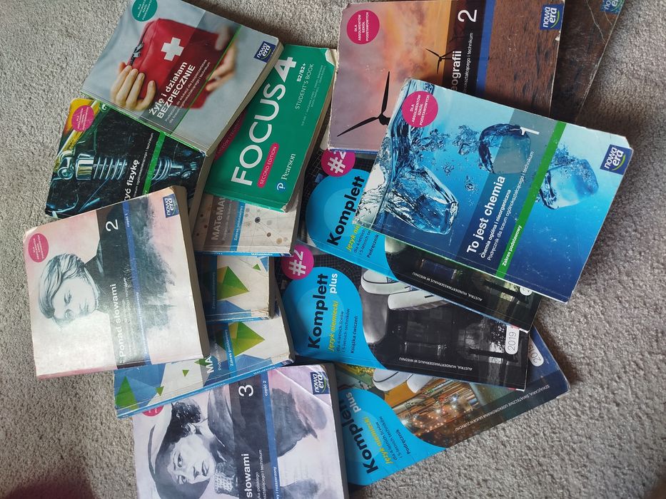 Podręczniki, Ćwiczenia dla Liceum, Technikum