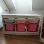 Trofast IKEA 2 sztuki z pojemnikami