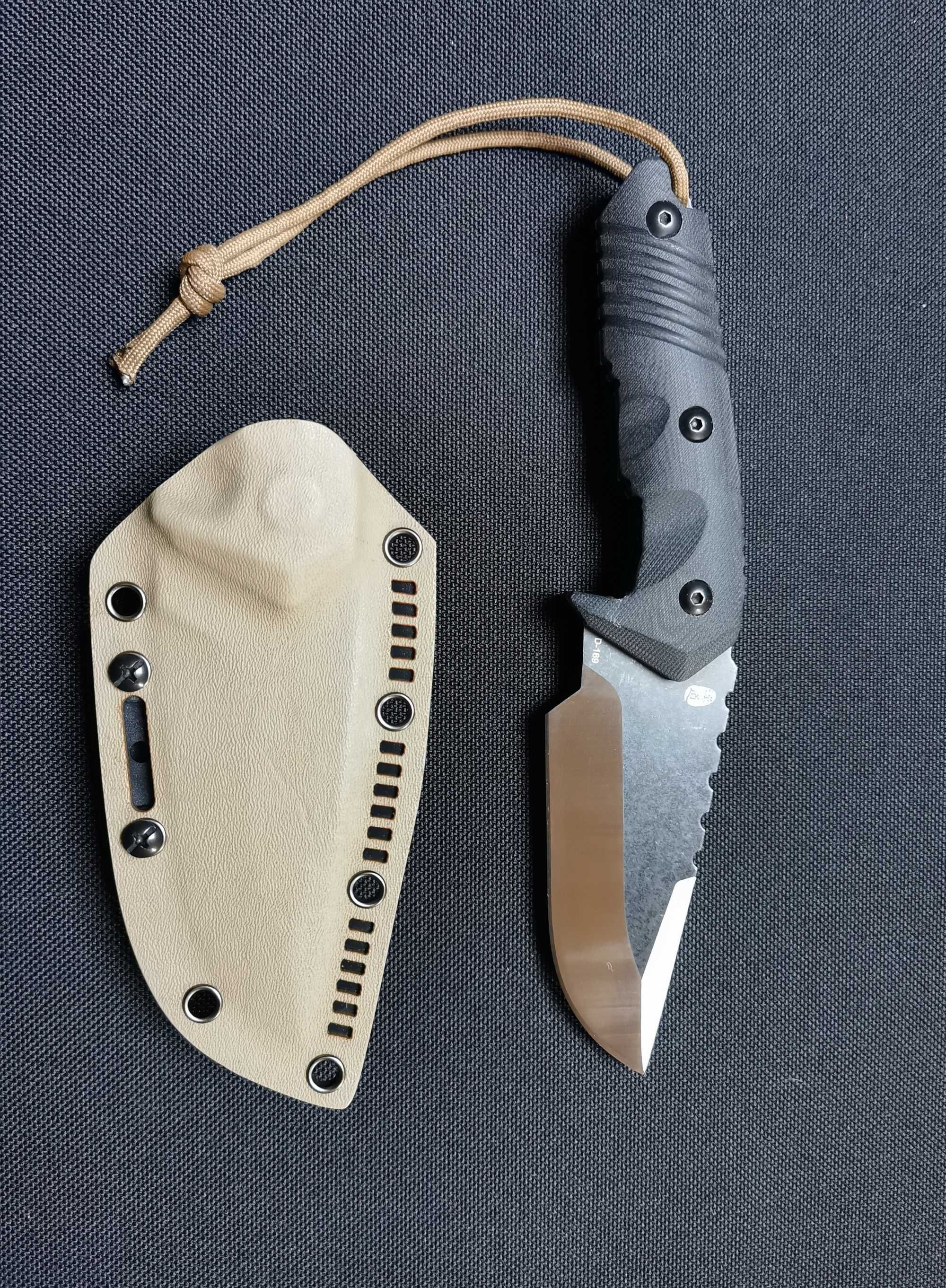 NÓŻ MERCENARIES HX OUTDOORS stal D2 fulltang survival tactical