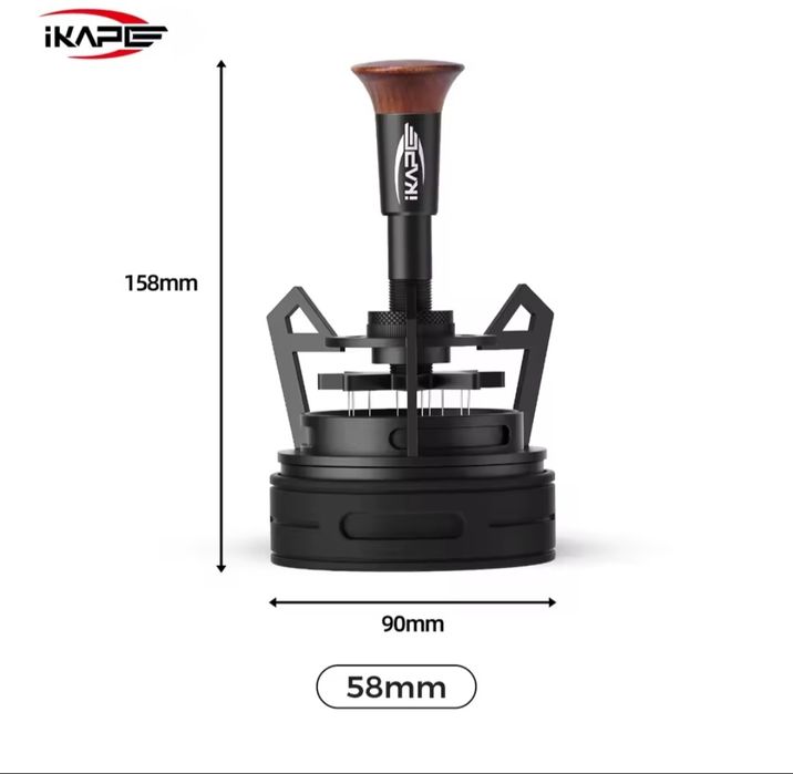 IKAPE V3 Espresso Rotary WDT Tool - Distribuição Café