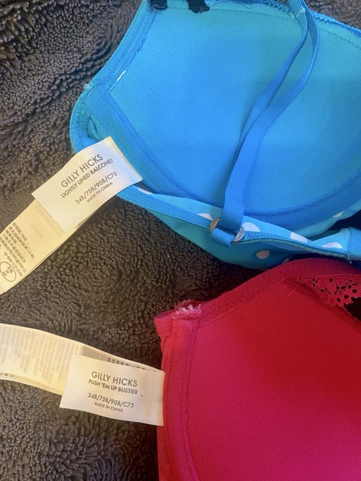 Balkonetki stanik biustonosz