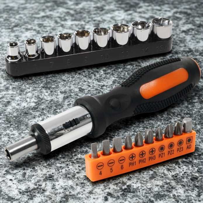 XXL Mocny Zestaw Narzędzi 100 EL Walizka Narzędziowa Do Majsterkowania