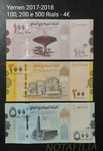 Notas estrangeiras, trios