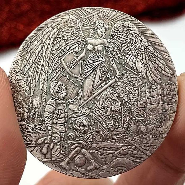 Монета Ангел-Хранитель Памятная Монета