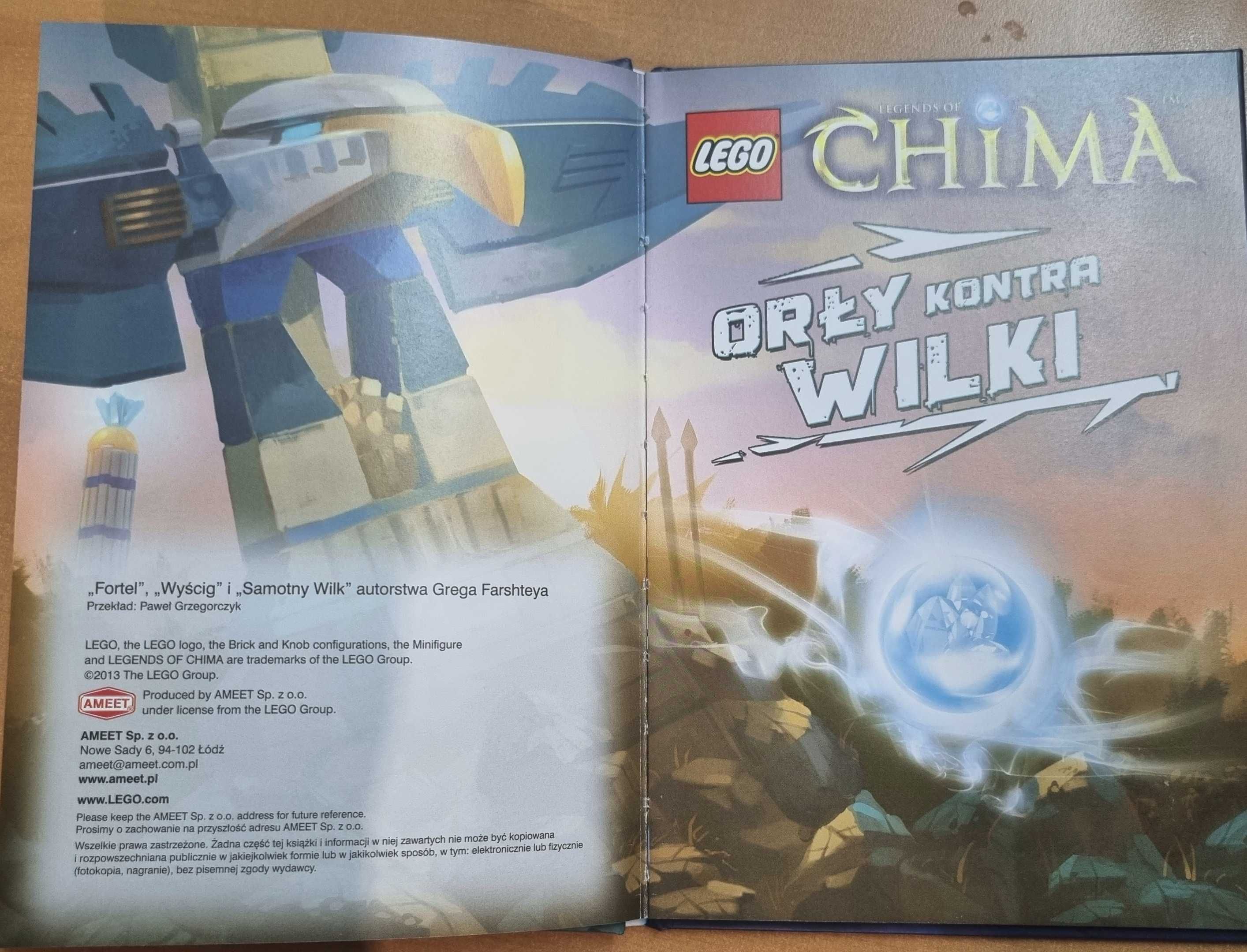 LEGO Chima Orły Kontra Wilki stab dbd