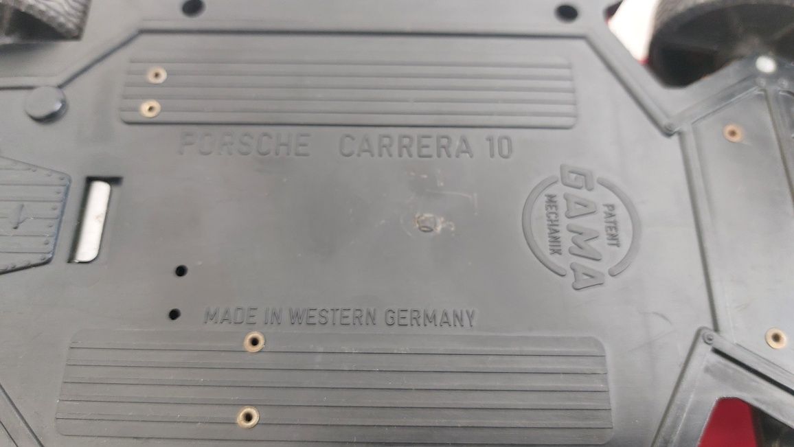 Zabawka auto na kabel Gama Porsche Carrera PRL retro DDR