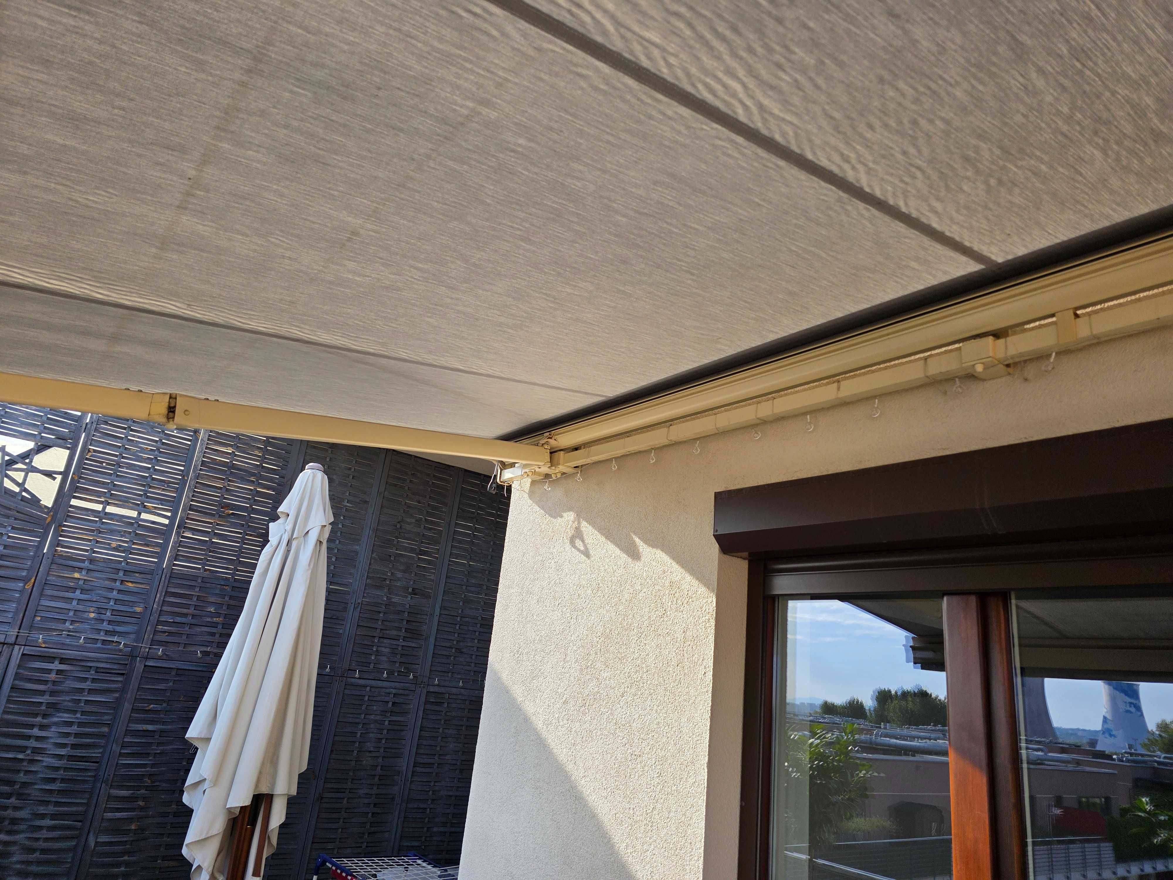 Markiza PALLADIO 4m x 2,6m, silnik elektryczny Somfy, czujnik wiatru