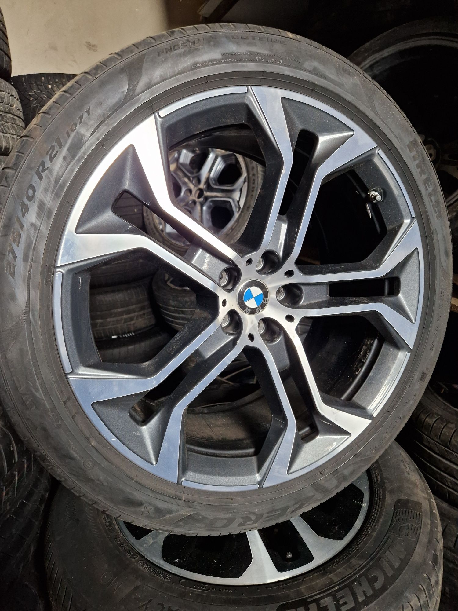 Oryginalne Koła BMW X5 X6 G05 G06 M-Power 275/40R21 315/35R21 Pirelli