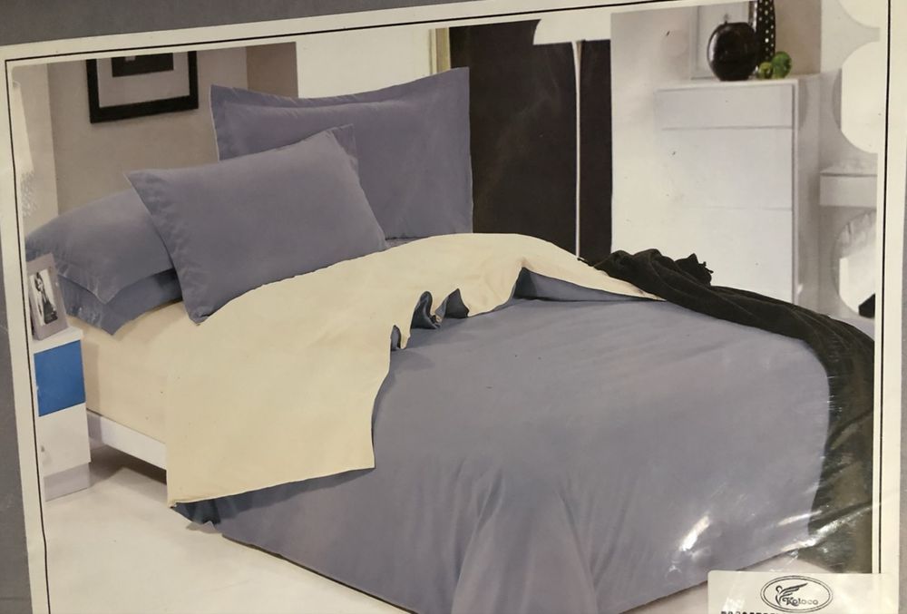 Комплект постельного белья постельное белье однотонное бязь сатин голд