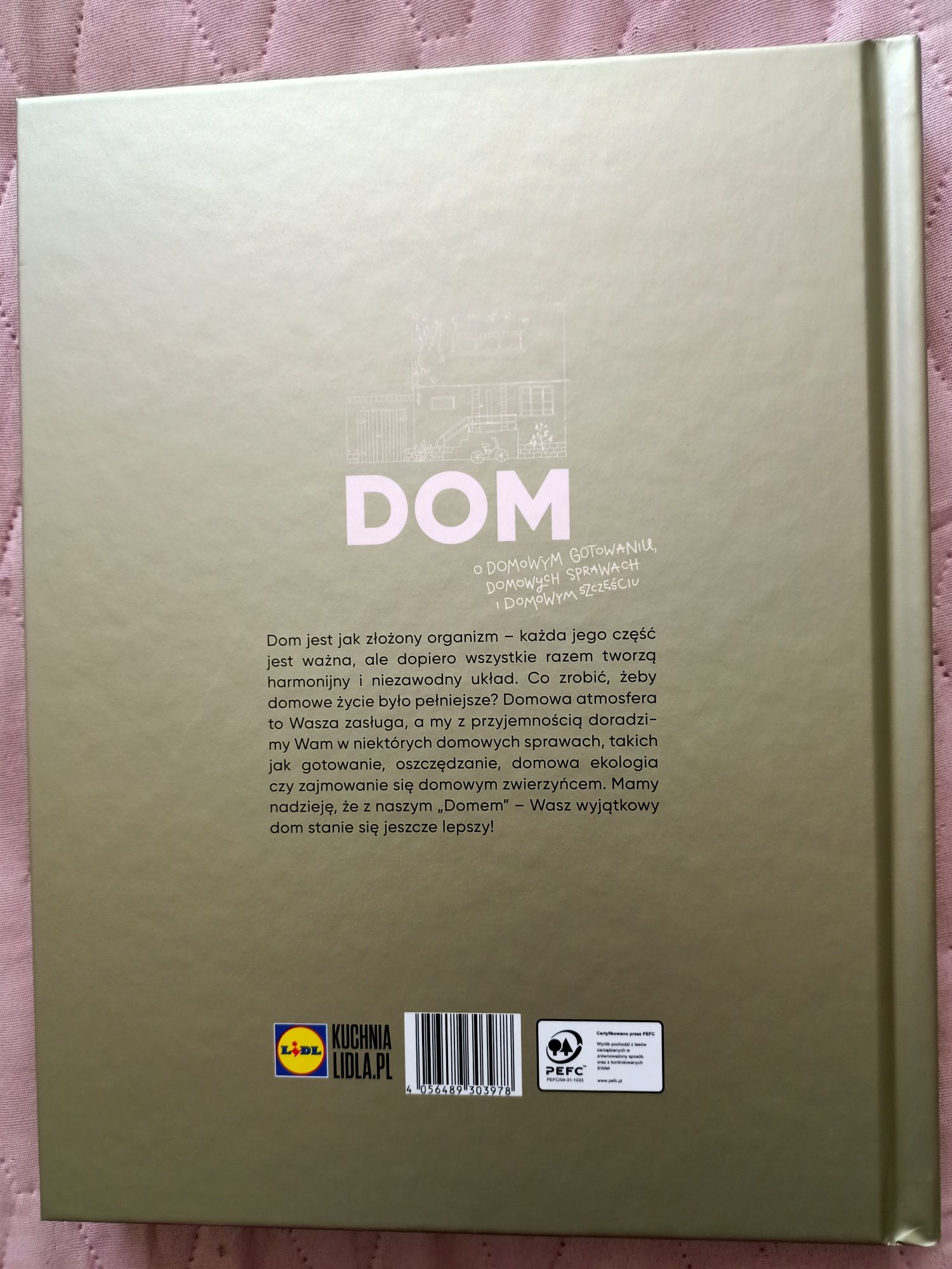 Książka kucharska DOM, Lidl, nowa
