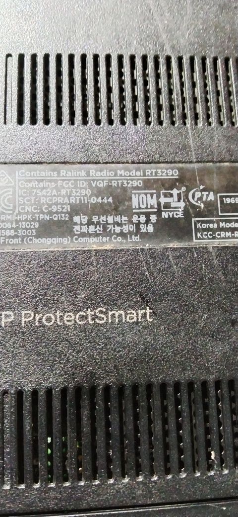 Ноутбук hp rt3290 на запчасти.