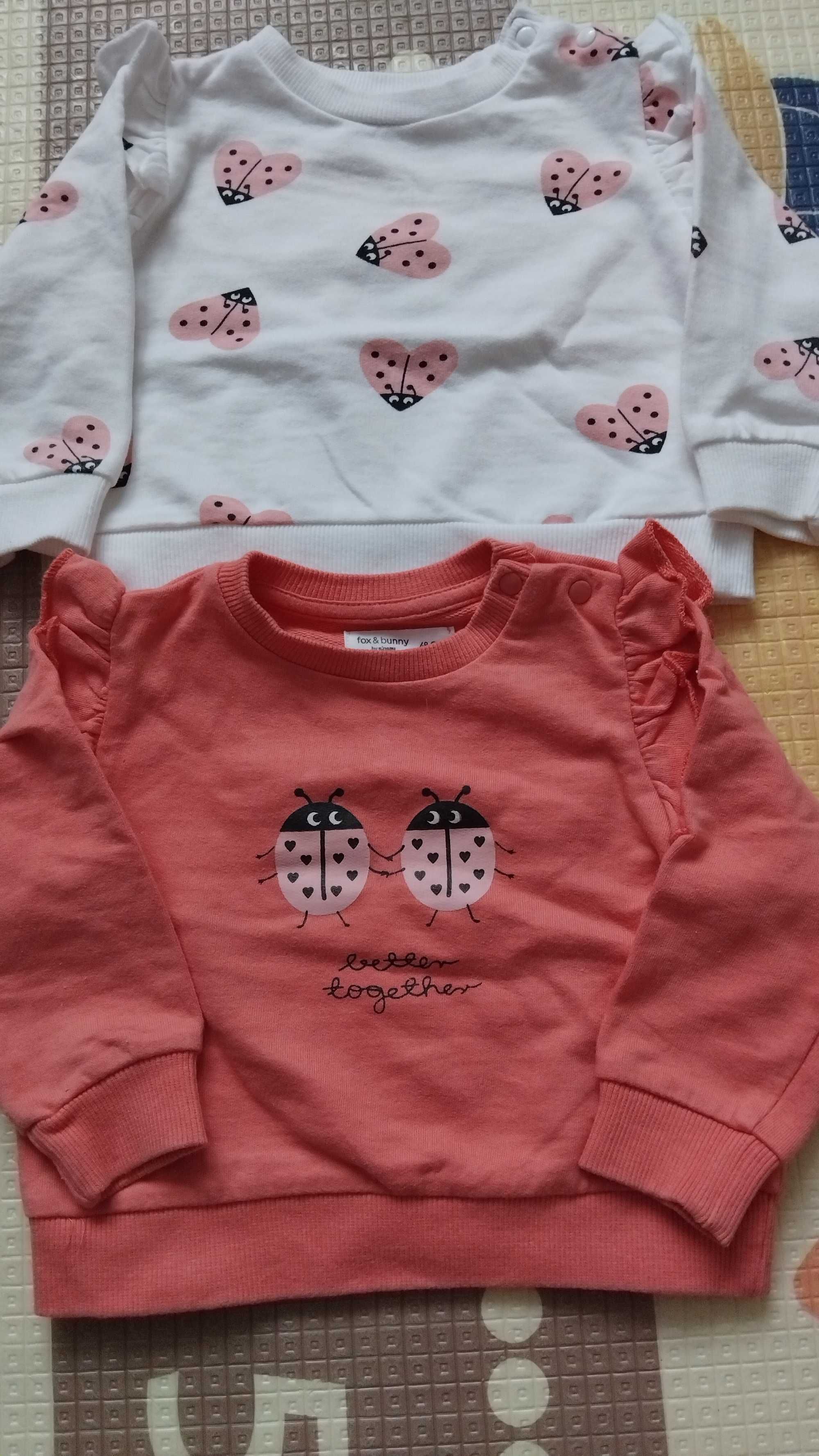 Bluzy dresowe dla dziewczynki 68