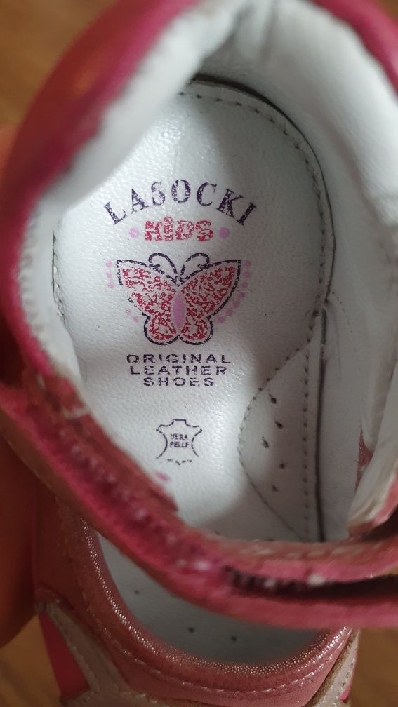 Półbuty dziewczęce - Lasocki Kids -rozmiar 20